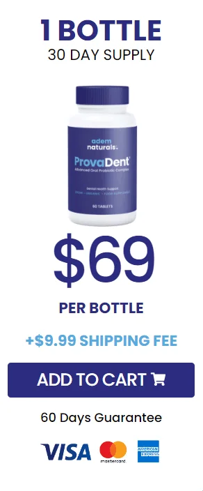 Buy ProvaDent 1 bottle 30-day supply $69