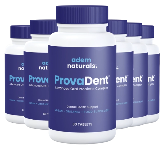 ProvaDent oral probiotic bottles